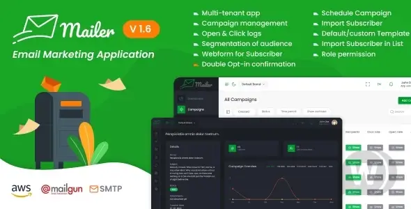 Mailer v1.6 - Маркетинг по электронной почте